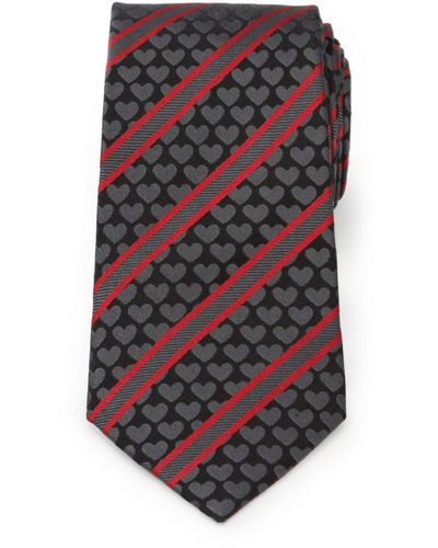 Cufflinks Inc. Heart Striped Tie - Multicolor