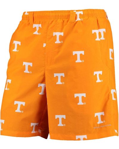 Men's Columbia Tenn Orange Tennessee Volunteers PFG Tamiami Shirt