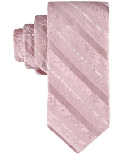 Calvin Klein Serena Stripe Tie - Pink