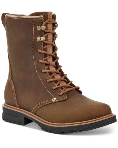 Teva Rowena Lace-up Combat Boots - Brown