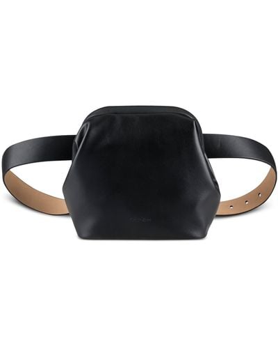 Calvin Klein Frog Mouth Belt Bag - Black
