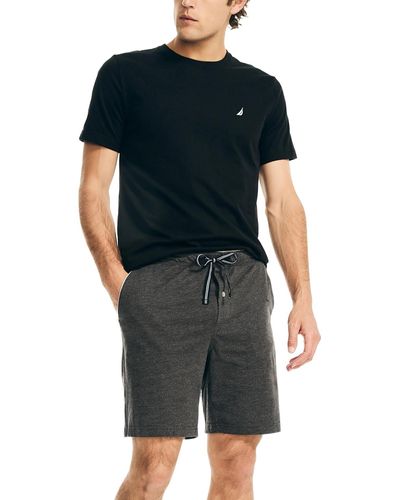 Nautica Knit Pajama Shorts - Gray