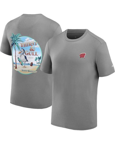 Tommy Bahama Notre Dame Fighting Irish Thirst And Gull T-shirt - Gray
