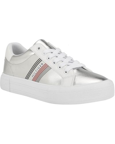 Tommy Hilfiger Andrei Casual Lace Up Sneakers - Gray