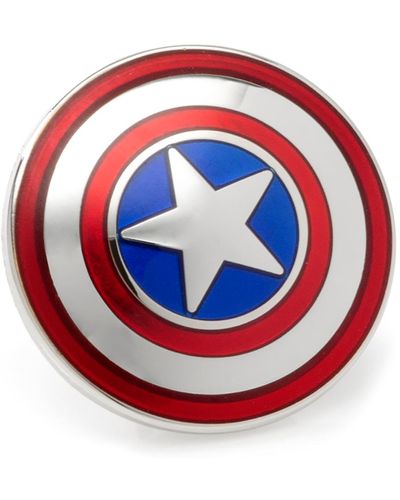 Marvel Captain America Lapel Pin - Pink