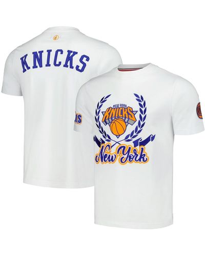 FISLL And New York Knicks Heritage Crest T-shirt - White