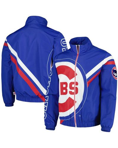 Mitchell & Ness Men's Chicago Cubs Authentic Sweater Jacket - Macy's