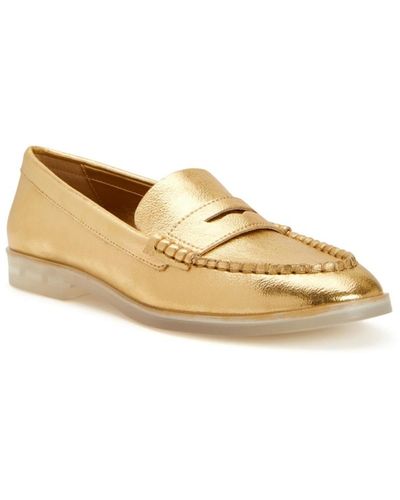Katy Perry The Geli Penny Loafers Shoes - Metallic