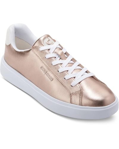 Cole Haan Grand Crosscourt Daily Lace-up Low-top Sneakers - White