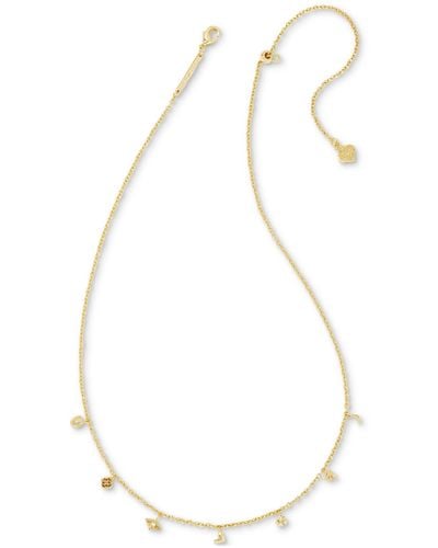 Kendra Scott Beatrix Charm Strand Necklace - White