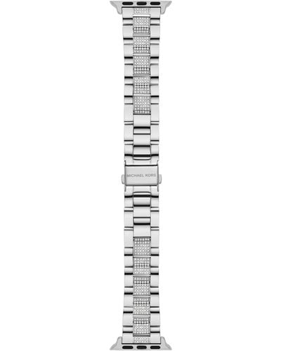 Michael Kors Stainless Steel Band For Apple Watch - White