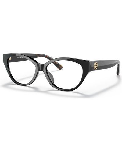 Tory Burch Irregular Eyeglasses Ty2123u - Black