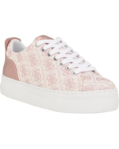 Pink Guess Sneakers for Women | Lyst