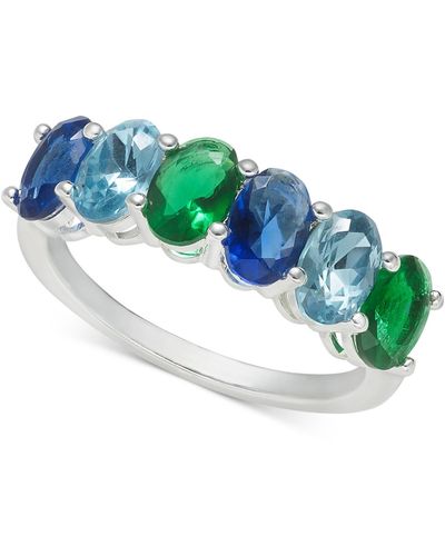 Charter Club Tone Multicolor Band Ring - Green