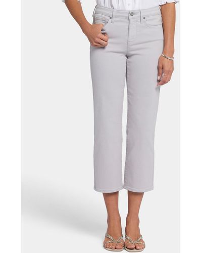 NYDJ 's Relaxed Piper Crop Jeans - Gray