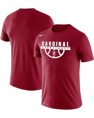 Nike Oklahoma Sooners Basketball Drop Legend Performance T-shirt - Red