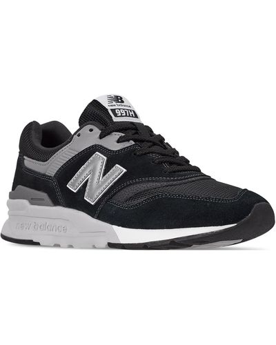 New Balance 997 Casual Sneakers From Finish Line - Black