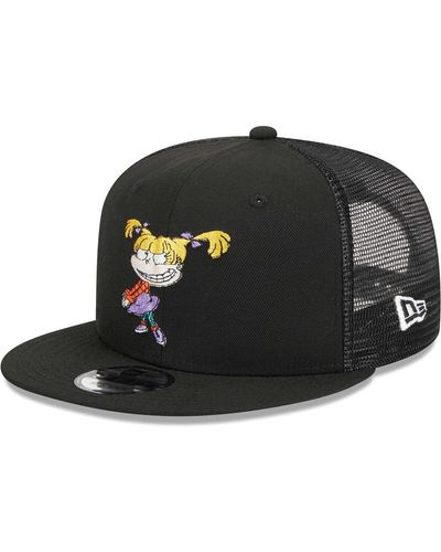 KTZ And Rugrats Angelica Trucker 9fifty Snapback Hat - Black