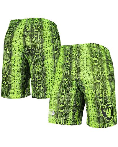 KTZ Las Vegas Raiders Summer Pop Shorts - Green
