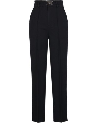 Black Calvin Luo Pants, Slacks and Chinos for Women | Lyst