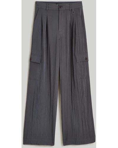 MW The Harlow Wide-leg Cargo Pant - Grey
