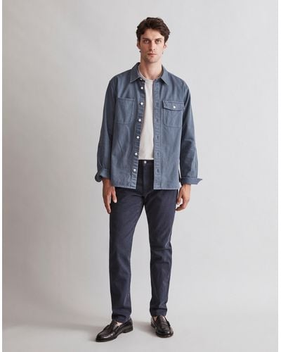 MW Garment-dyed Slim Jeans - Blue