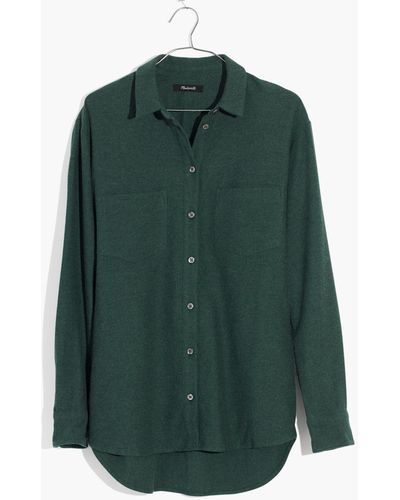 MW Flannel Sunday Shirt - Green
