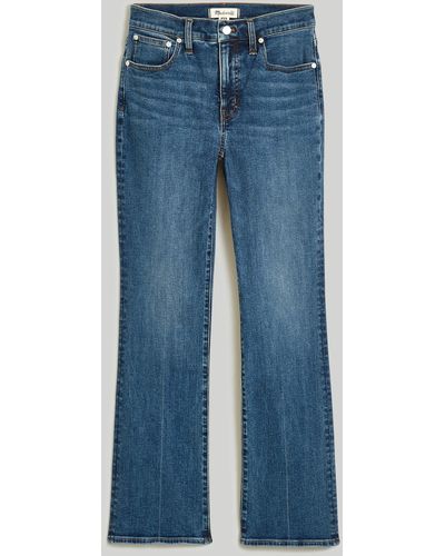 MW Petite Kick Out Crop Jeans - Blue