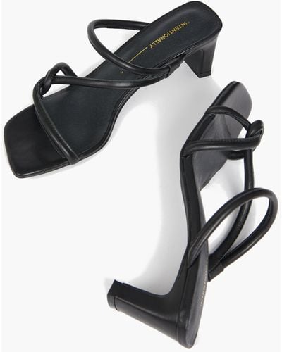 MW Intentionally Blank Willow Sandals - Black