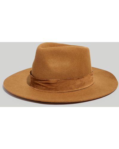 MW Madewell X Wyethtm Dylan Rancher Hat - Brown