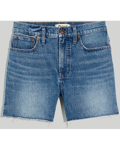 MW The Perfect Vintage Mid-length Jean Short - Blue