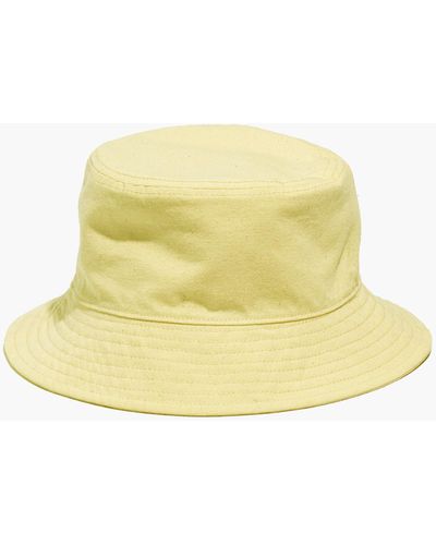 MW Short-brimmed Bucket Hat - Yellow