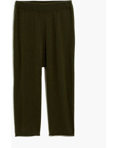 MW (re)sourced Cashmere Carlyn Sweater Pants - Green