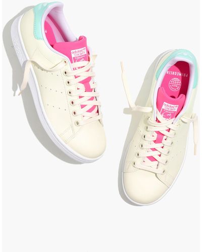 MW Adidas® Stan Smithtm Lace-up Sneakers - Pink