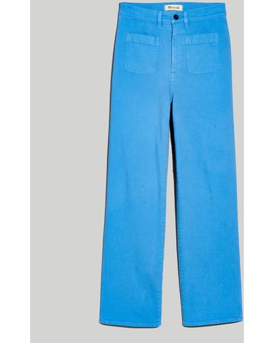 MW Emmett 2.0 Wide-leg Crop Pants - Blue