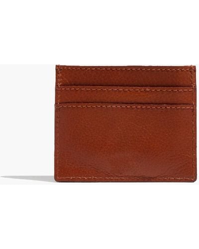 MW Leather Card Case - White