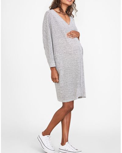 MW Hatch Collection® Maternity Malley Dress - Gray