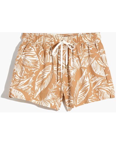 MW Madewell Second Wave 3" Board Shorts - Natural