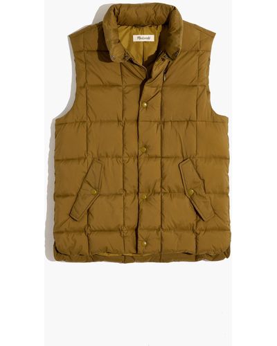 MW Quilted Puffer Vest - Natural