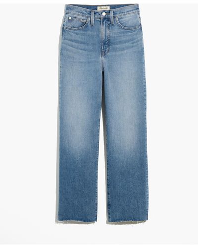 MW The Plus Perfect Vintage Wide-leg Crop Jean - Blue