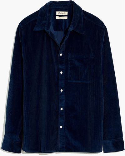 MW Easy Long-sleeve Shirt - Blue