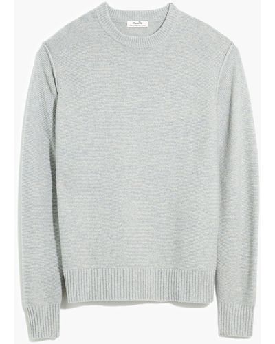 MW (re)sourced Cashmere Donegal Jumper - Grey