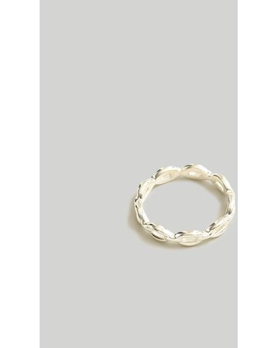 MW Demi-fine Watch Chain Ring - Metallic