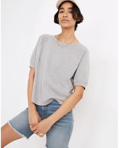 MW Short-sleeve Sweatshirt - Gray