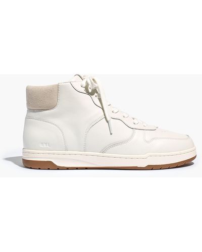 MW Court High-top Sneakers - White