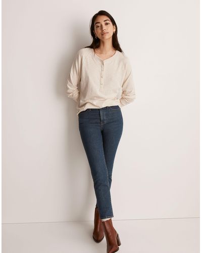 MW The Petite Perfect Vintage Jean - Natural