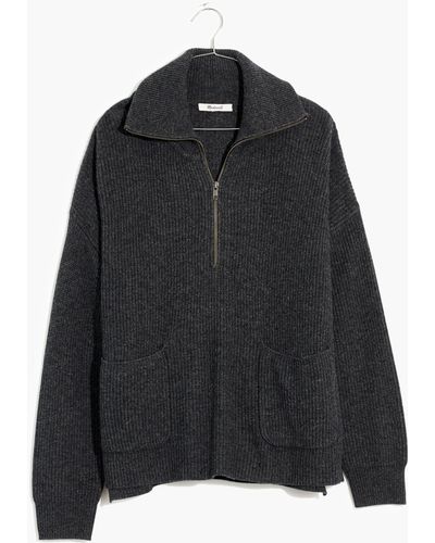 MW Glenbrook Half-zip Pullover Sweater - Black