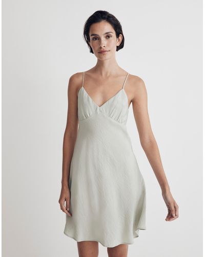 MW The Layton Mini Slip Dress - White