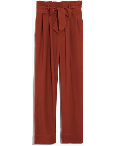 MW Tall Paperbag Pants - Multicolour