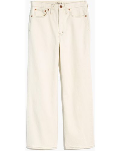 MW Slim Wide-leg Jeans - White